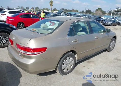 2003 Honda Accord 2.4 Lx from USA, damaged, VIN 1HGCM56303A094607